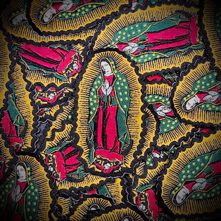 Virgen De Guadalupe Peel & Stick Woven Patch